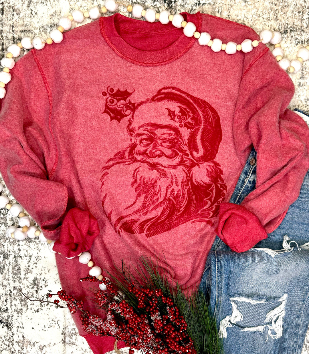 Vintage Inside Out Christmas Sweatshirts