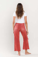 Load image into Gallery viewer, 90s Vintage Crop Flare Jeans