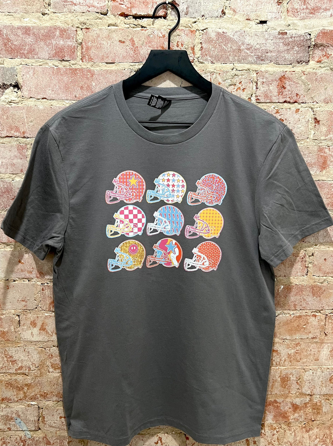 Colorful Helmets tee