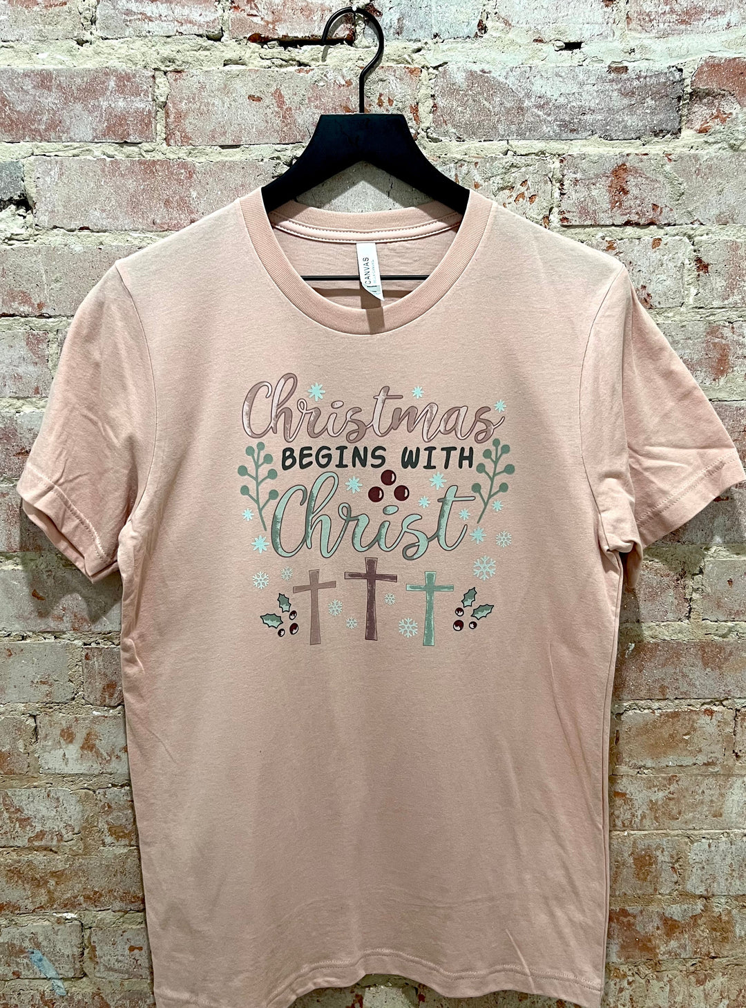 Begins with Christ Tee