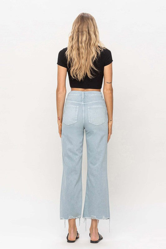 90"s Vintage Crop Flare Jeans