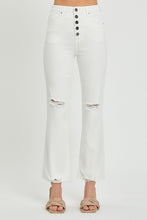 Load image into Gallery viewer, RISEN  Full Size High Rise Button Fly Straight Ankle Jeans