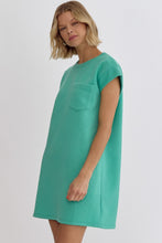 Load image into Gallery viewer, Mint Textured Dress