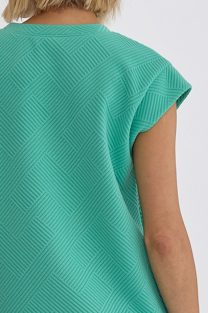 Mint Textured Dress