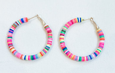 Disco multicolor hoops