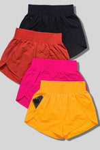 Load image into Gallery viewer, WINDBREAKER SMOCKED WAISTBAND RUNNING SHORTS
