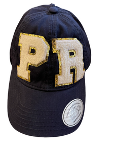 PR chenille ponytail hat