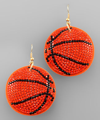 Basketball Earrings