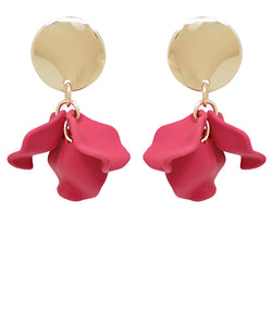 Rose Petal Earrings