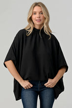 Load image into Gallery viewer, Black mock neck top